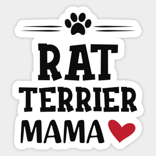 Rat Terrier Mama Sticker